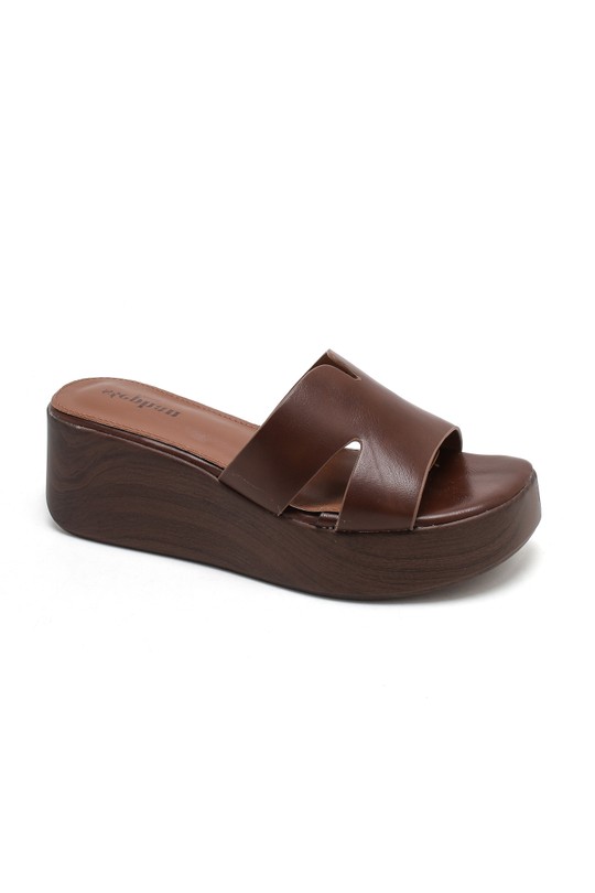 De cuña Zapatos Yellow STEPHAN OL-57 Efashion Paris
