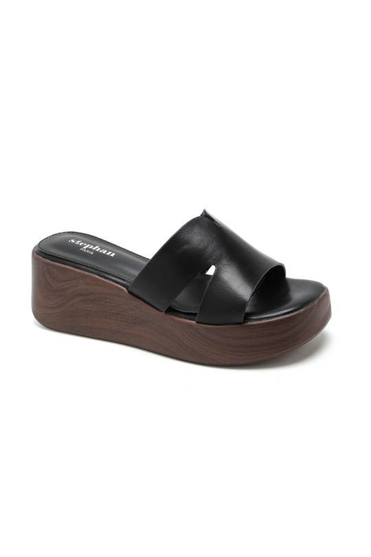De cuña Zapatos Yellow STEPHAN OL-57 Efashion Paris