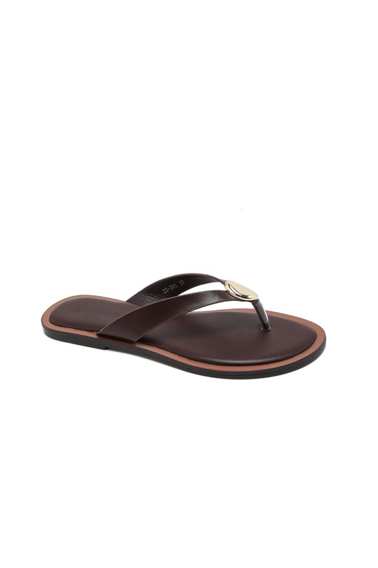 Sandales Chaussures Marron STEPHAN 22-393 Efashion Paris
