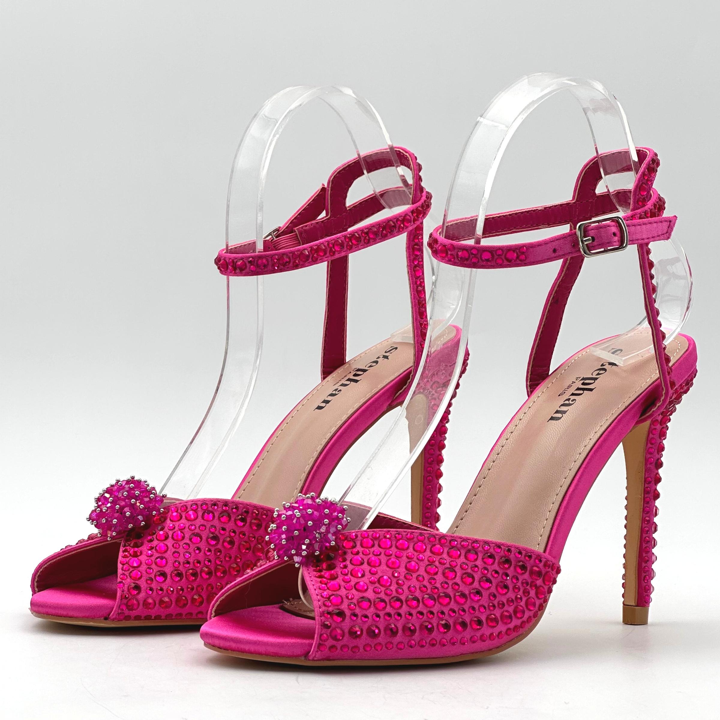 Escarpins Chaussures Fuschia STEPHAN P-1301 #c Efashion Paris