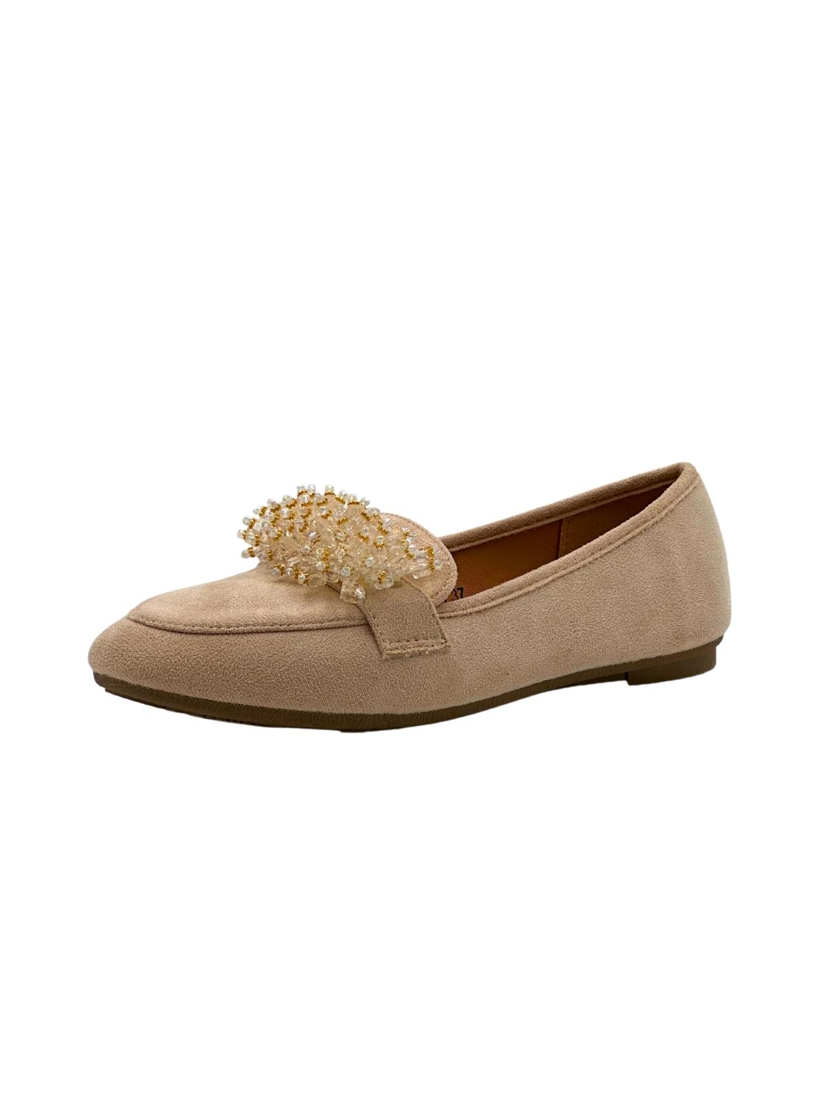 Mocasines Zapatos Beige STEPHAN H-106 #c Efashion Paris