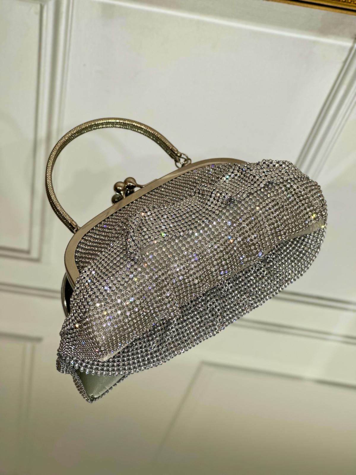 Pochette Borse Silver STEPHAN JJ-02 #c Efashion Paris