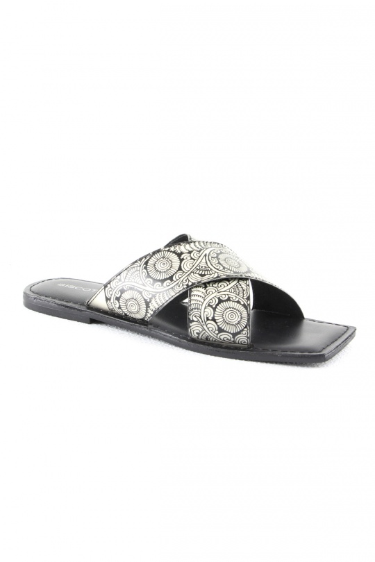 Sandales Chaussures Noir MANOUKIAN  CARLOTA Efashion Paris