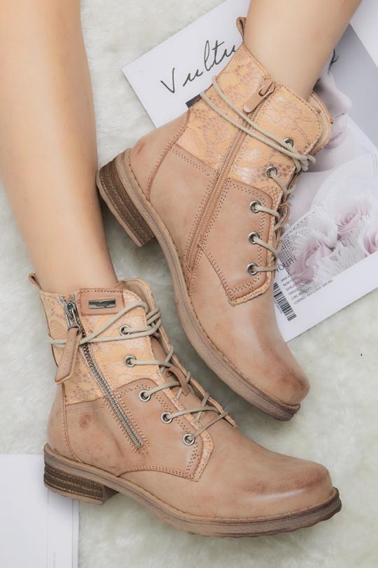 Bottines Chaussures Camel LADY GLORY F6007 Efashion Paris