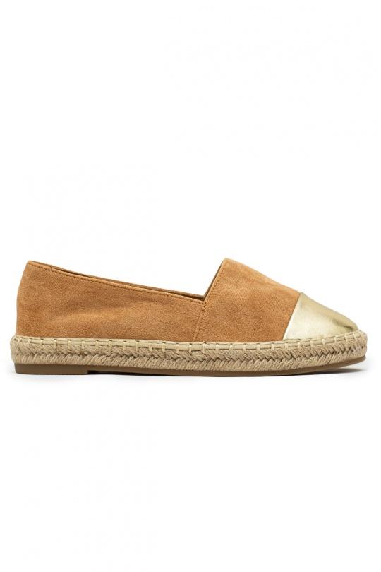 Espadrilles Chaussures Beige LADY GLORY LX229 Efashion Paris