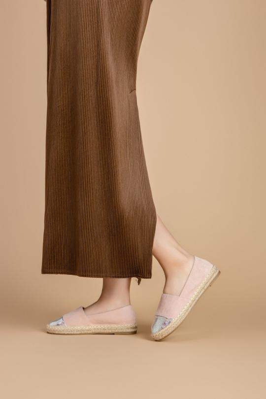 Espadrilles Chaussures Beige LADY GLORY LX229 Efashion Paris