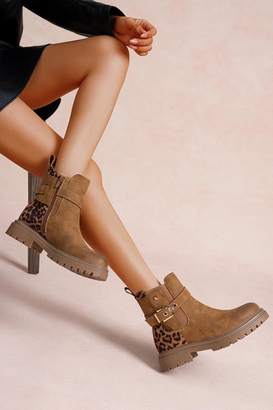 Stivaletti Scarpe Camel LADY GLORY F6828 Efashion Paris