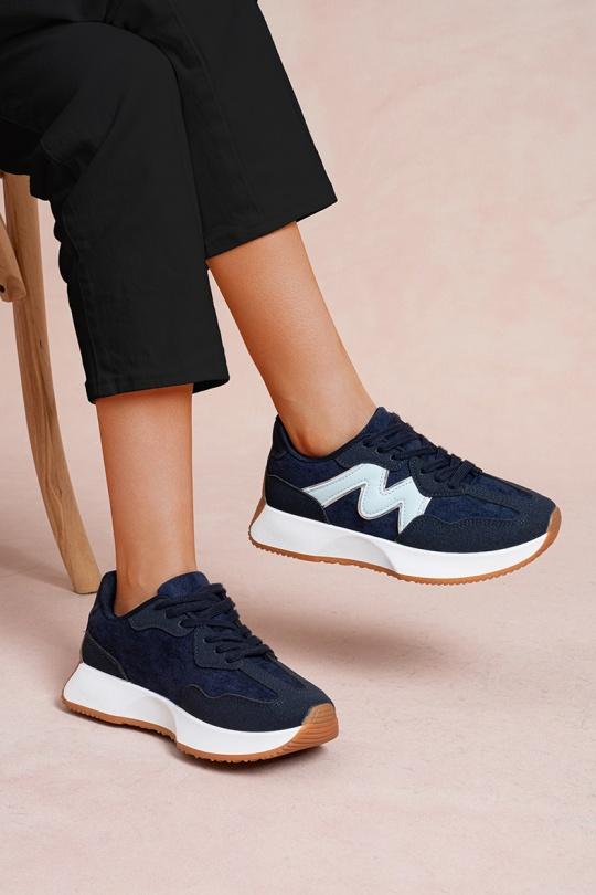 Sneakers Scarpe Blue / Dark blue LADY GLORY K1763 Efashion Paris