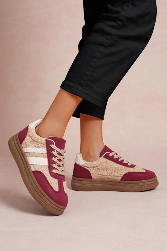 Sneakers Scarpe Red LADY GLORY K1765 Efashion Paris
