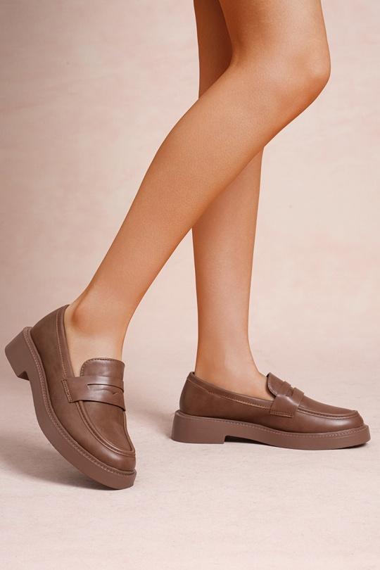 Mocassini Scarpe Camel LADY GLORY E118 Efashion Paris