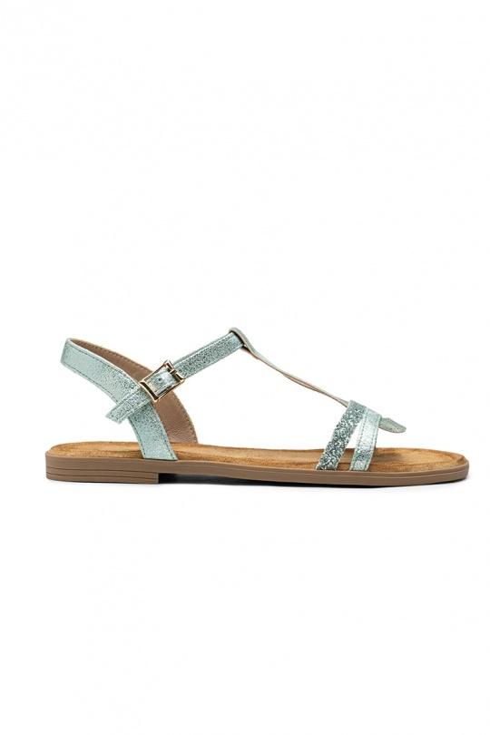 Sandales Chaussures Beige LADY GLORY F6891 Efashion Paris