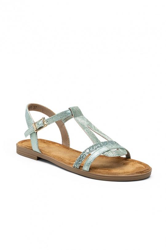 Sandales Chaussures Beige LADY GLORY F6891 Efashion Paris