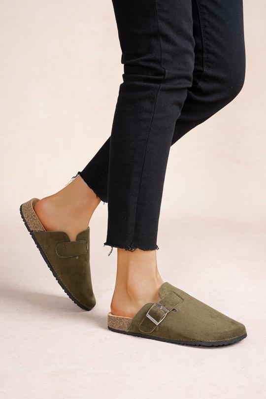Sandales Chaussures Vert LADY GLORY YT38 Efashion Paris