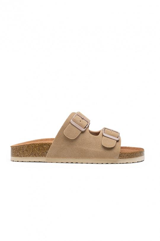 Sandales Chaussures Taupe LADY GLORY FL202 Efashion Paris