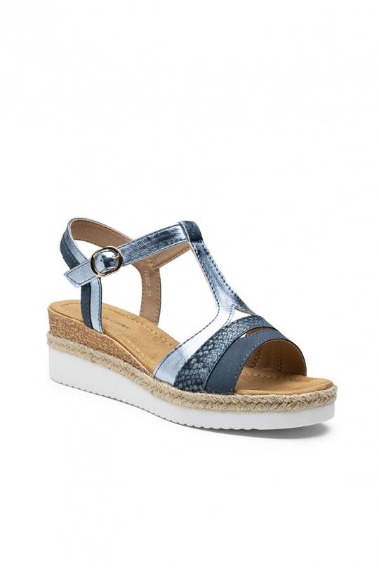 Compensées Chaussures Marron LADY GLORY F6897 Efashion Paris