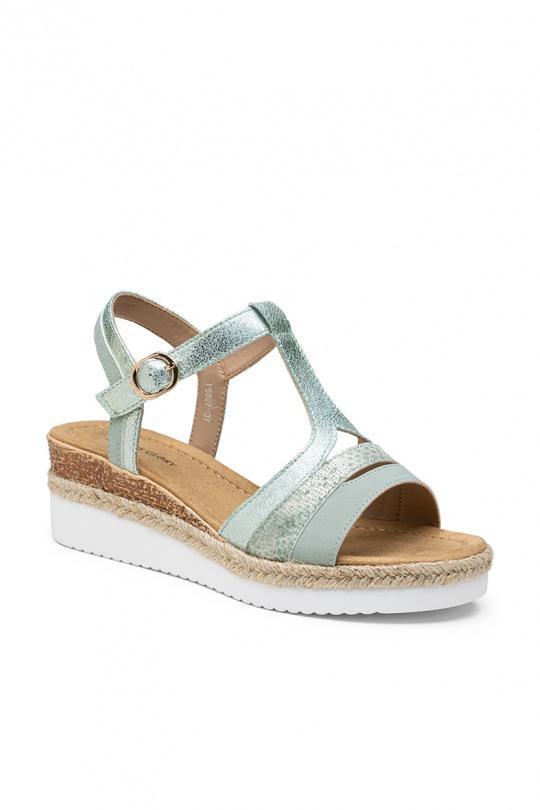 Compensées Chaussures Marron LADY GLORY F6897 Efashion Paris