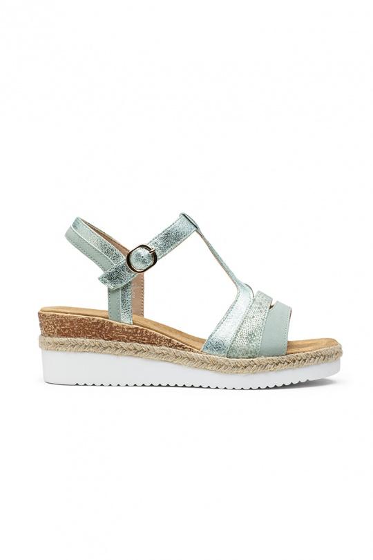 Compensées Chaussures Marron LADY GLORY F6897 Efashion Paris