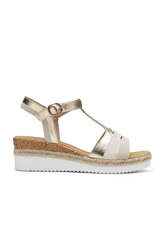 Compensées Chaussures Marron LADY GLORY F6897 Efashion Paris