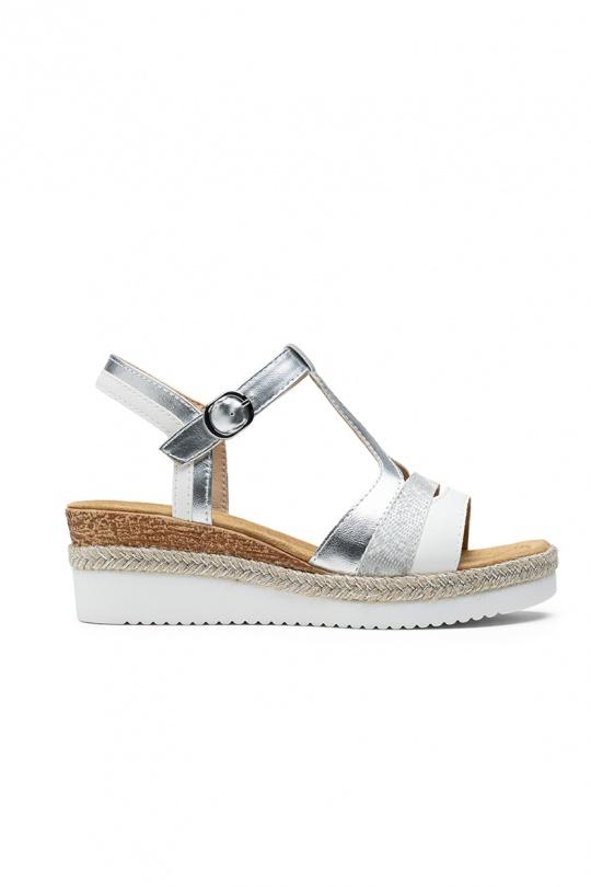 Compensées Chaussures Marron LADY GLORY F6897 Efashion Paris