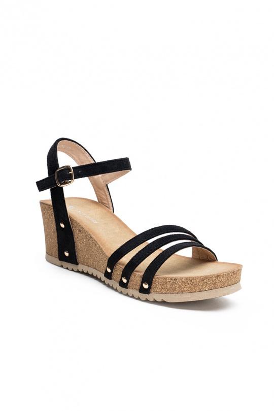 Compensées Chaussures Marron LADY GLORY FD75 Efashion Paris