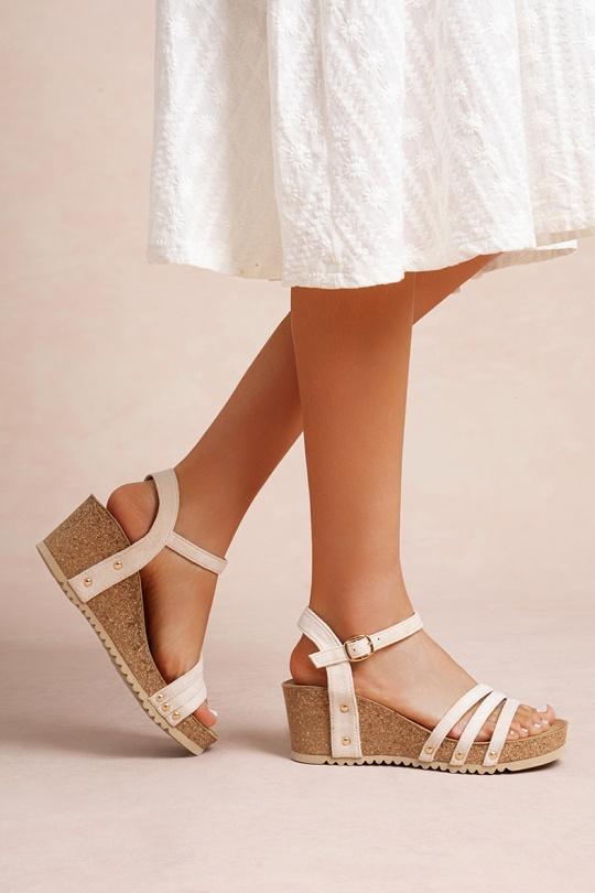 Compensées Chaussures Marron LADY GLORY FD75 Efashion Paris