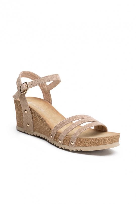 Compensées Chaussures Marron LADY GLORY FD75 Efashion Paris