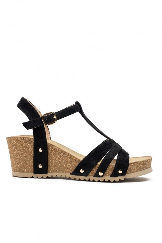 Compensées Chaussures Taupe LADY GLORY FD76 Efashion Paris