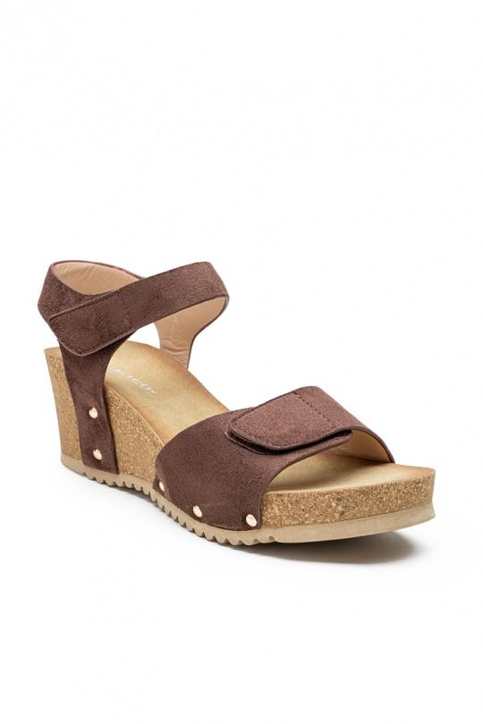 Compensées Chaussures Bleu LADY GLORY FD77 Efashion Paris