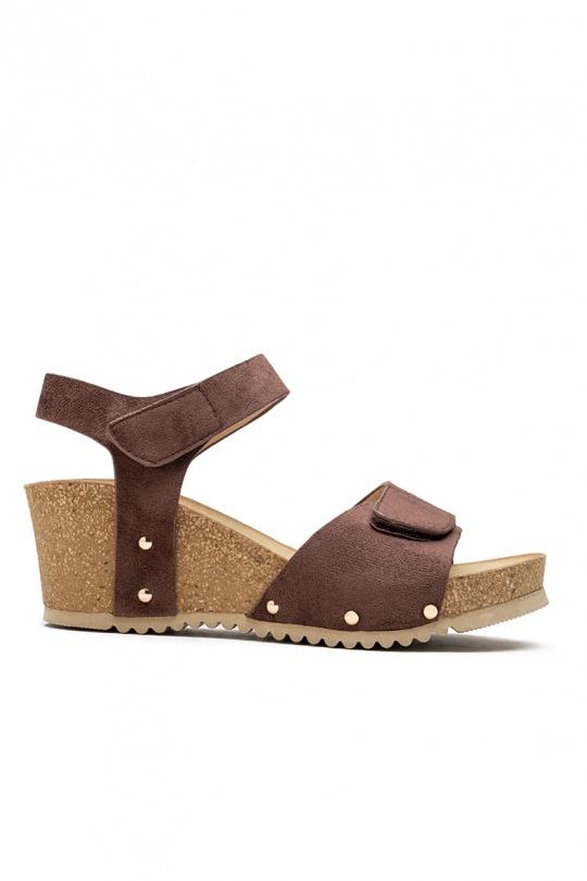 Compensées Chaussures Bleu LADY GLORY FD77 Efashion Paris