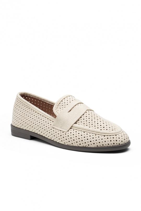 Mocassins Chaussures Marron LADY GLORY E122 Efashion Paris