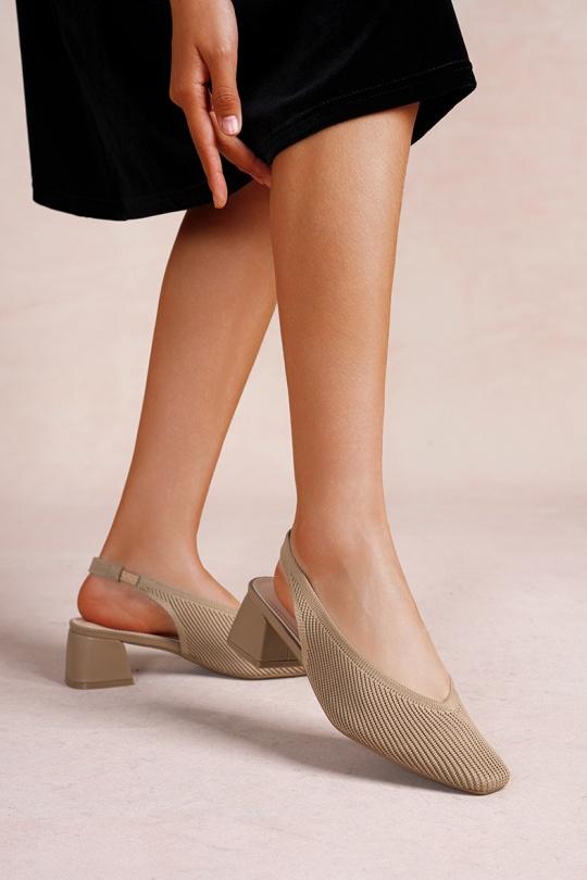 Escarpins Chaussures Taupe LADY GLORY YT52 Efashion Paris