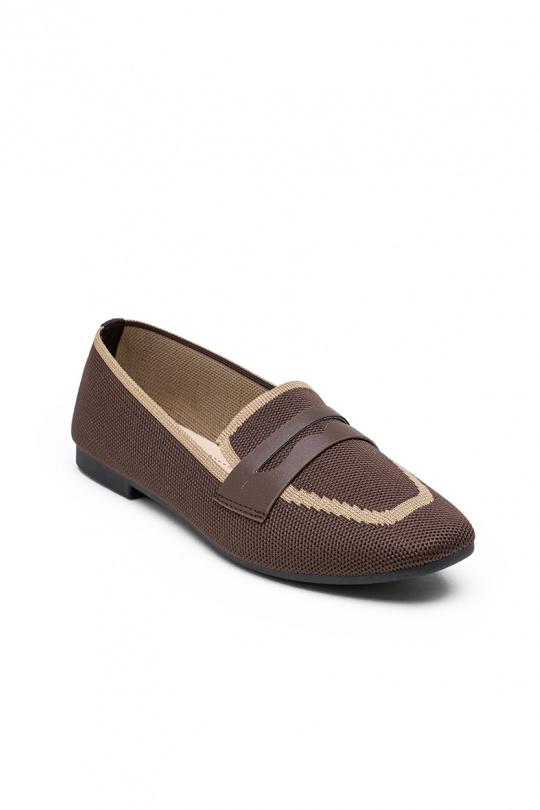 Loafers Shoes Beige LADY GLORY YT57 Efashion Paris