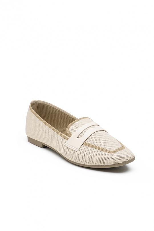 Loafers Shoes Beige LADY GLORY YT57 Efashion Paris