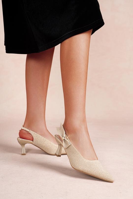 Escarpins Chaussures Or LADY GLORY YT49 Efashion Paris