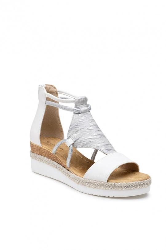 Compensées Chaussures Taupe LADY GLORY F6882 Efashion Paris