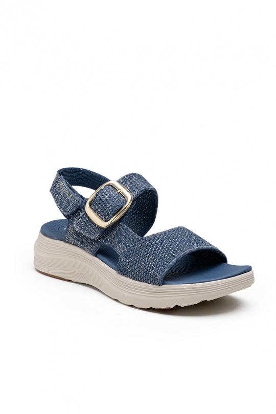 Sandales Chaussures Bleu LADY GLORY Y015 Efashion Paris