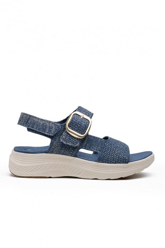 Sandales Chaussures Bleu LADY GLORY Y015 Efashion Paris