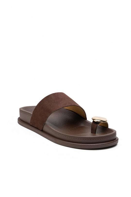 Sandales Chaussures Marron LADY GLORY L523 Efashion Paris