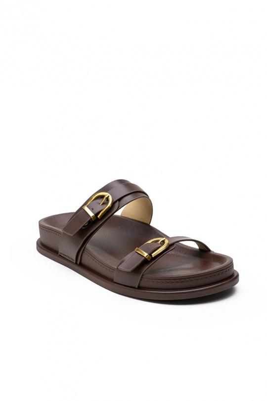 Sandales Chaussures Marron LADY GLORY L525 Efashion Paris