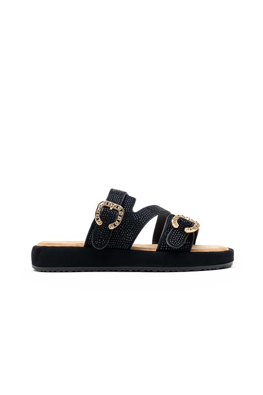Sandales Chaussures Noir LADY GLORY H10 Efashion Paris
