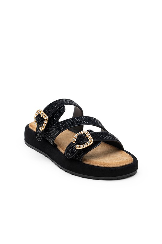 Sandales Chaussures Noir LADY GLORY H10 Efashion Paris
