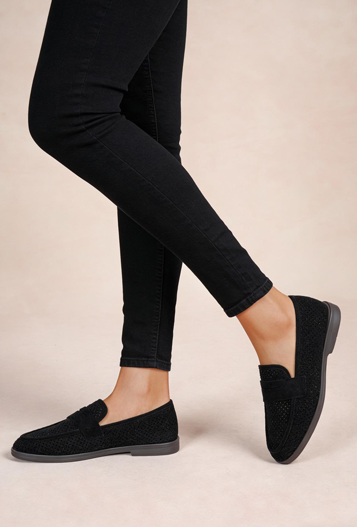 Mocassins Chaussures Marron LADY GLORY E122 #c Efashion Paris