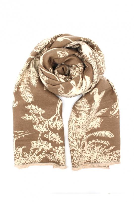 Scarves Accessories Taupe Vimoda 19000 Efashion Paris