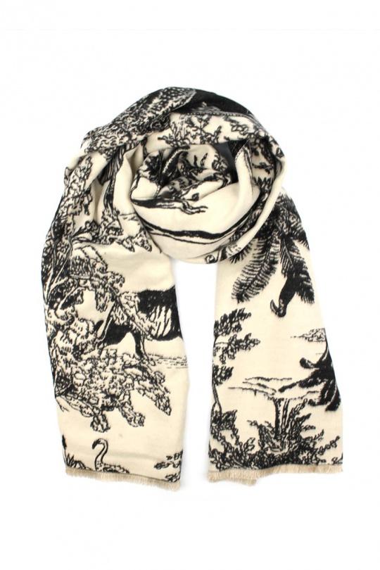 Écharpes Accessoires Beige Vimoda 19000 Efashion Paris