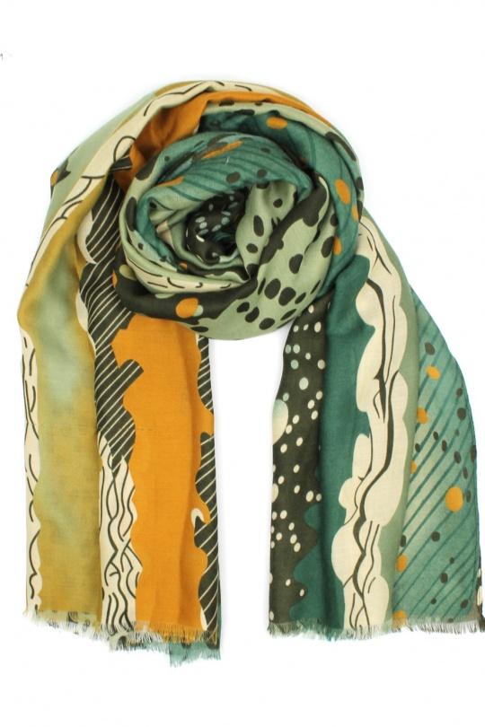 Sciarpe Accessori Green Vimoda 19038 Efashion Paris