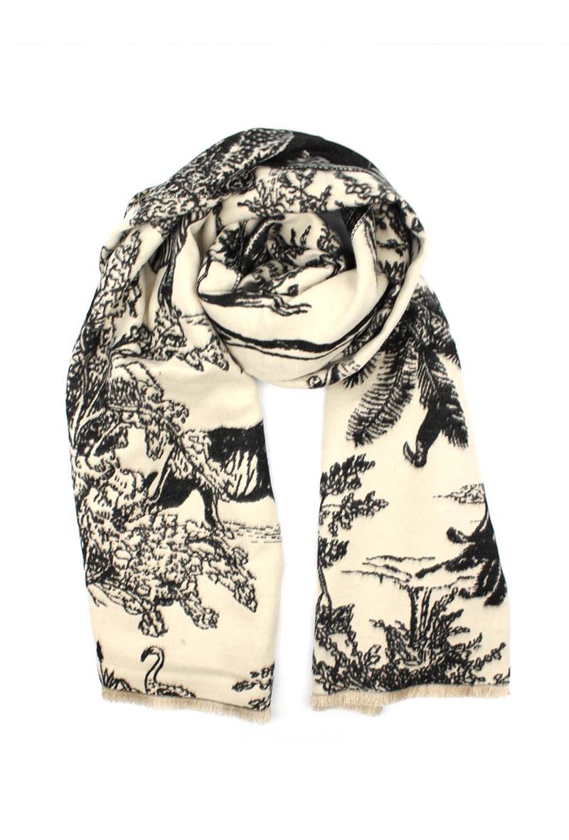 Écharpes Accessoires Beige Vimoda 19000 #c Efashion Paris
