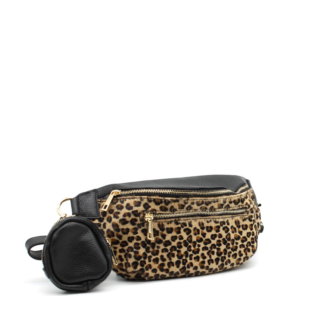 Fanny pack Bags Black Vimoda 390339 #c Efashion Paris