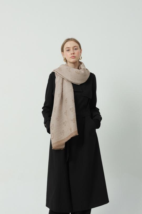 Sciarpe Accessori Beige SARL LIFA  S70137 Efashion Paris