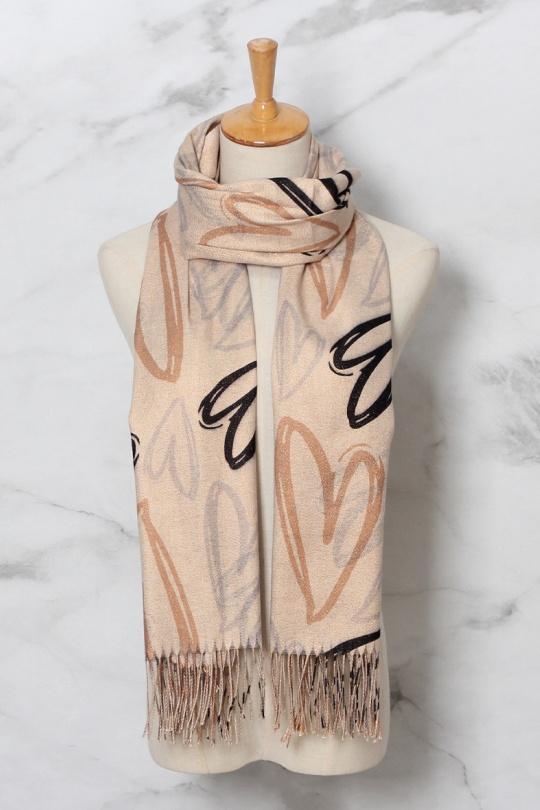 Sciarpe Accessori Beige SARL LIFA  S70159 Efashion Paris