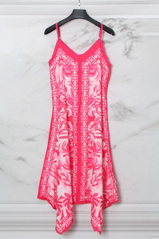Robes mi-longues Femme Fuschia SARL LIFA  B114 Efashion Paris